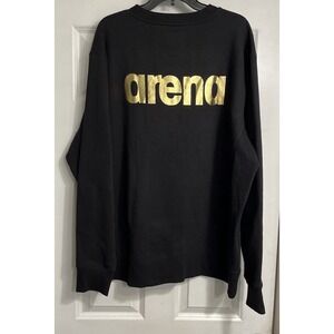 NEW‎ ERA PERFORMANCE FLEECE BLACK XXL Arena 2XL Sweatshirt Crew Neck
